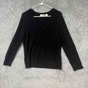 Preswick & Moore Sweater L Cashmere Minimalist Classic Quiet Luxury Old‎ Money